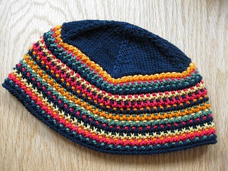 hat pattern knitted hat pattern from Interweave Knits, found on Ravelry, slip stitch pattern