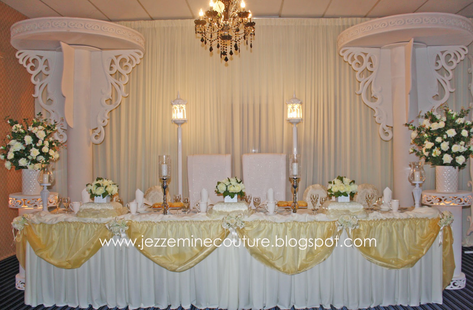 Jezzemine Couture: Dekorasi Meja Makan Pengantin 3
