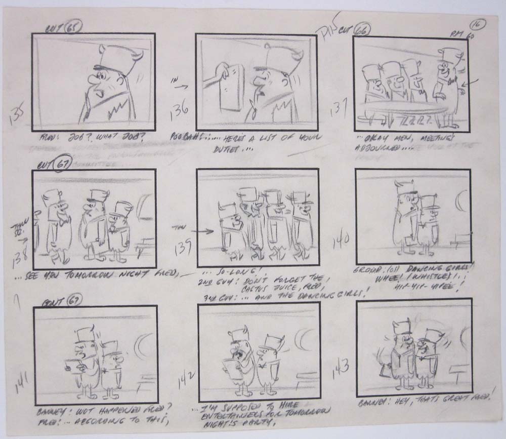 Yowp: Dancing Girls and Storyboards