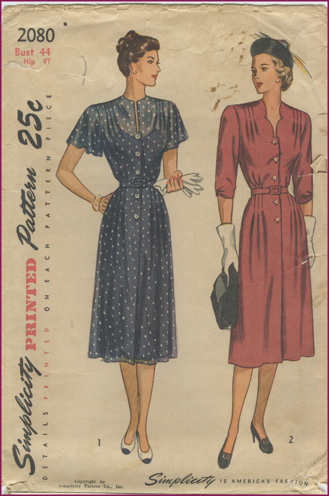 Fashionable Forties: Sewing update