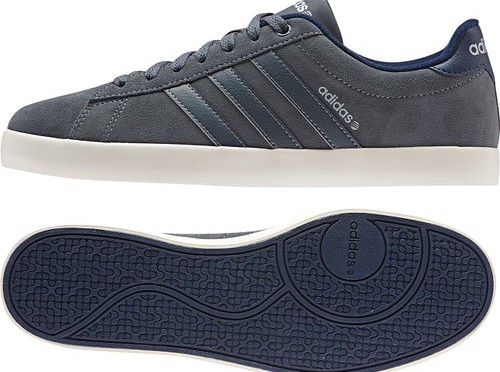 adidas neo blue trainers