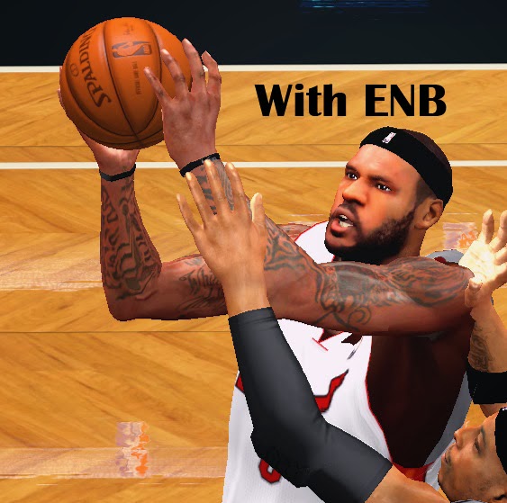 NBA 2K14 LeBron James Next-Gen Face Mod