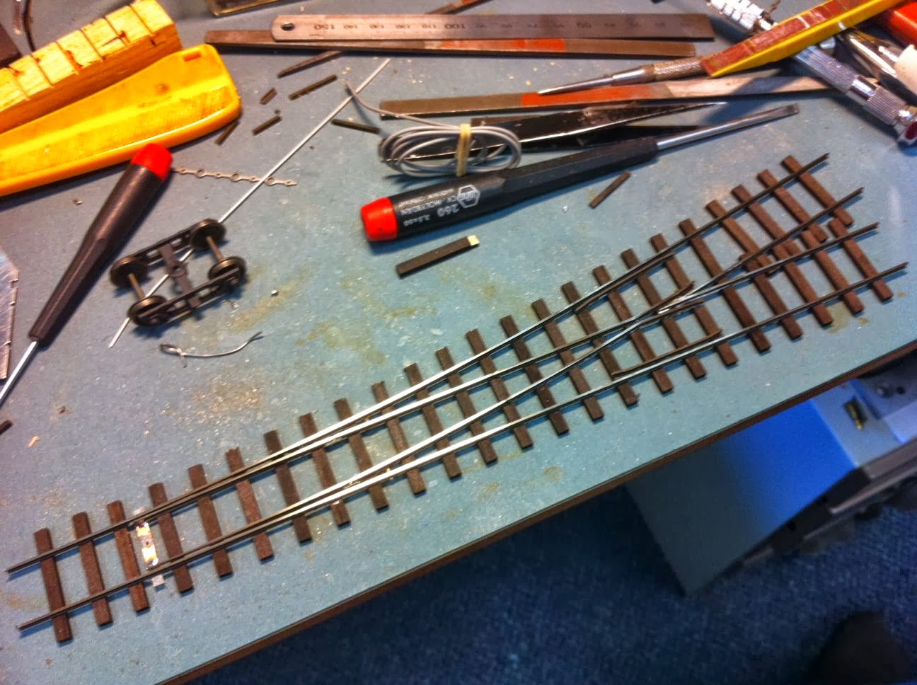 West Australian S Scale Modelling Handlaid Points