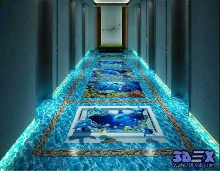 Latest Catalog Of 3d Epoxy Flooring And 3d Floor Art Designs