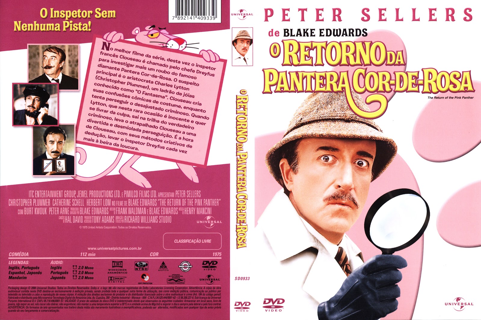 RMBS Rock Filme A Pantera CorDeRosa (The Pink Panther 1963) RMBS Rock Filme A Pantera CorDeRosa (The Pink Panther 1963)