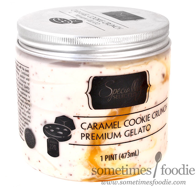 Sometimes Foodie Caramel Cookie Crunch Gelato Aldi