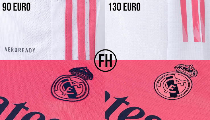 landen Erfgenaam klein Adidas Real Madrid 20-21 Authentic vs Replica Kits - One-of-a-Kind  Differences - Footy Headlines