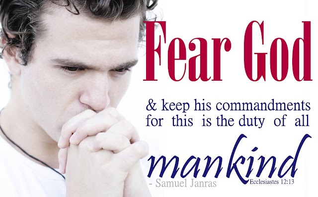 Fear God Keep His Commandments