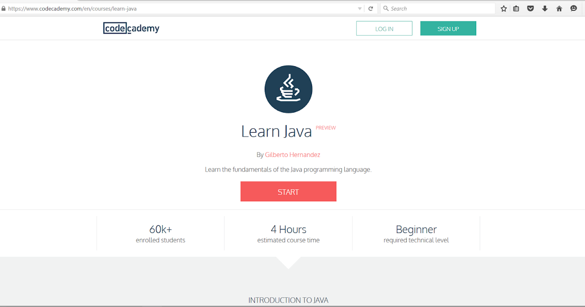 Codecademy learn java review a free java course to learn coding online