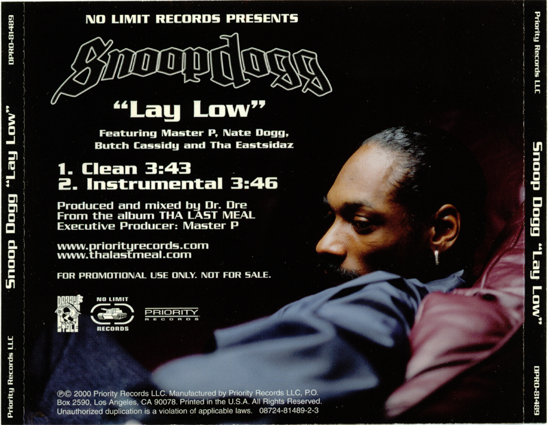 Promo, Import, Retail CD Singles & Albums: Snoop Dogg - Lay Low ...
