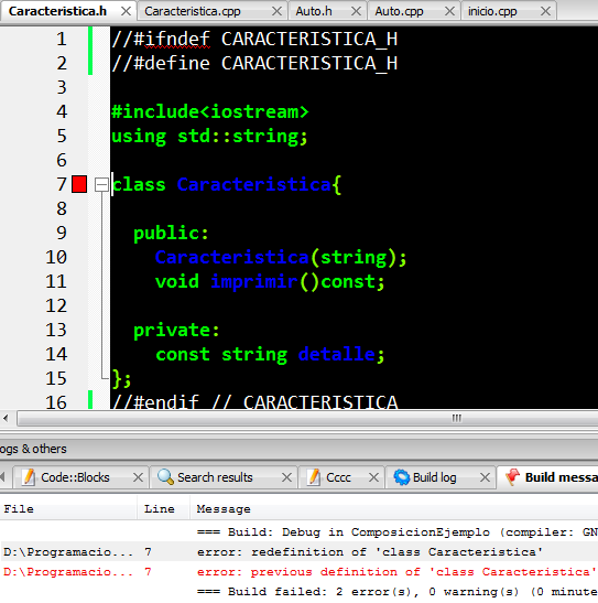 CodigoGX: Codigos de programación: C++ Composición