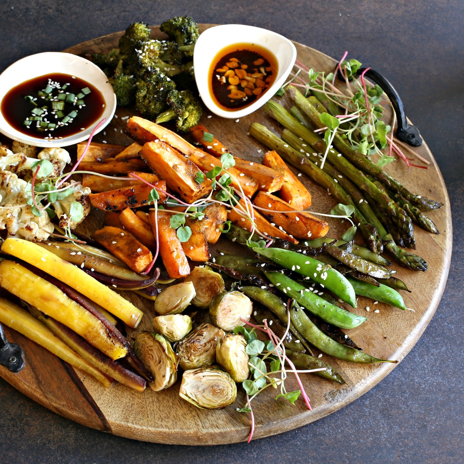 Hungry Couple Tamari Roasted Vegetable Platter