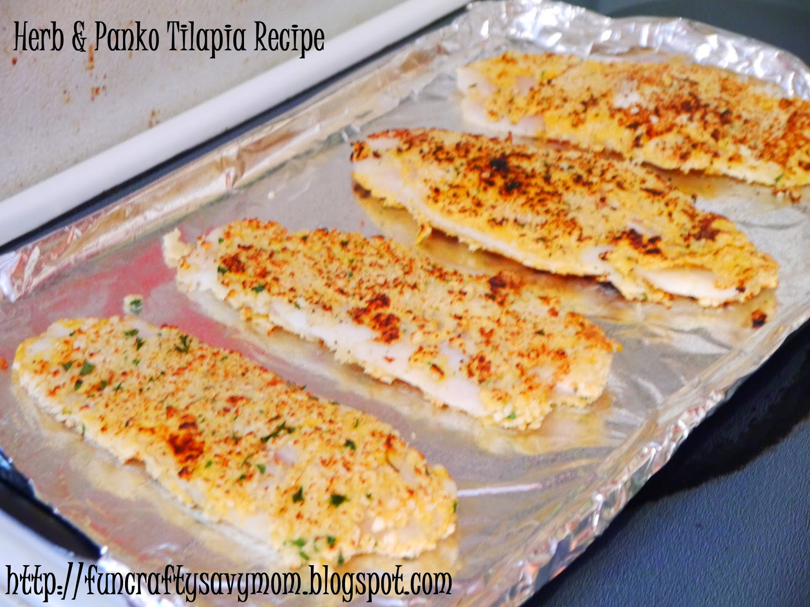 The Western New Yorker Herb & Panko Tilapia Recipe