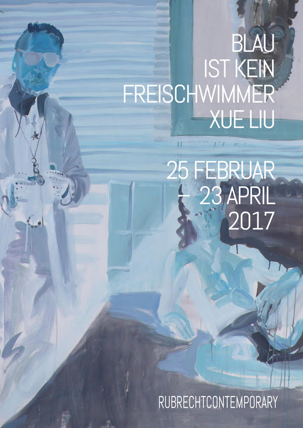 Blackboard BLAU IST KEIN FREISCHWIMMER Xue Liu