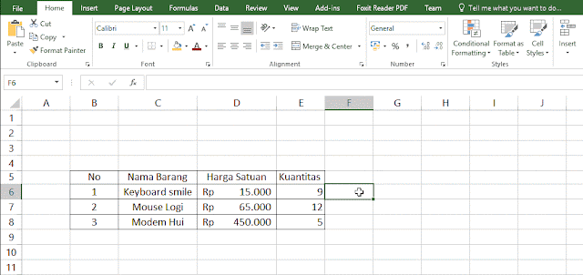 Tutorial Cara Menambahkan Pecahan Desimal di Excel (https://ozaz-7.blogspot.co.id/)