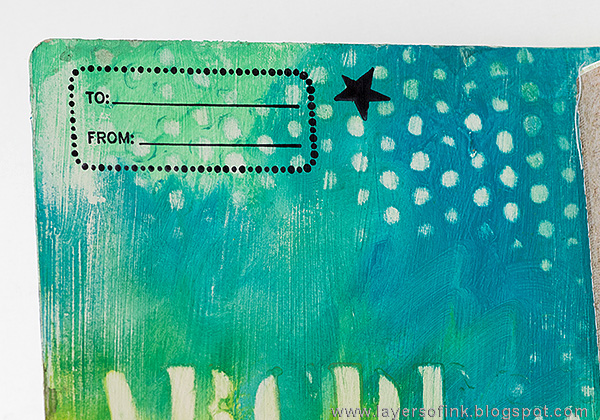 Layers of ink - Alphabet Notebook Tutorial by Anna-Karin with Sizzix Eileen Hull Journal die