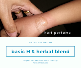 Testimoni Basic H Dan Herbal blend