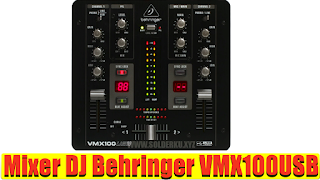 Mixer DJ Behringer VMX100USB 2-channel