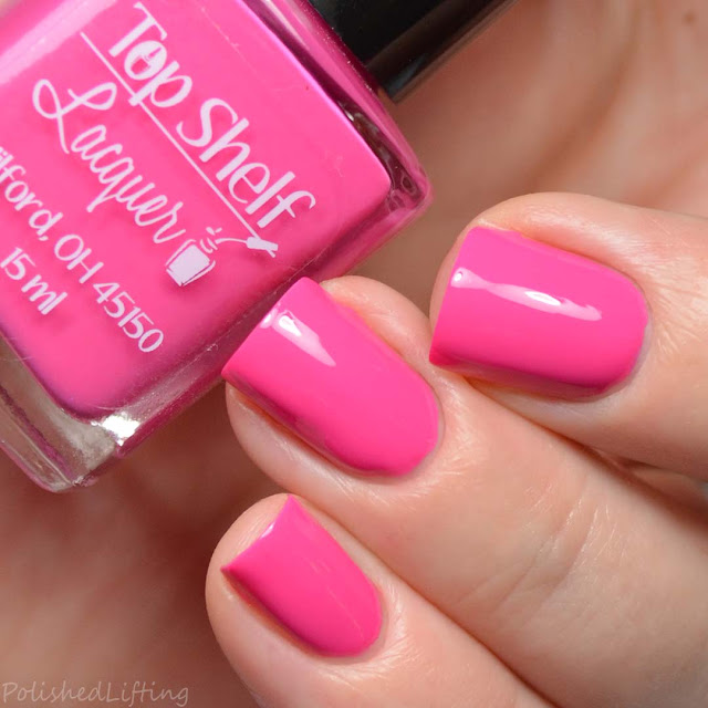 pink creme nail polish