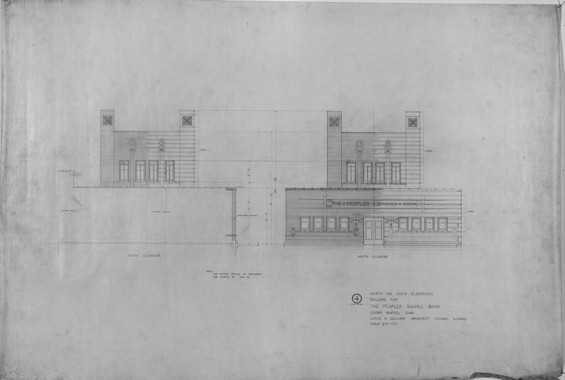DC AIGA Peoples Savings Bank (190911), Cedar Rapids, Iowa—Louis H
