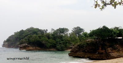 Lokasi Pantai Ngliyep berada di selatan Kota Malang Pantai Ngliyep, Malang