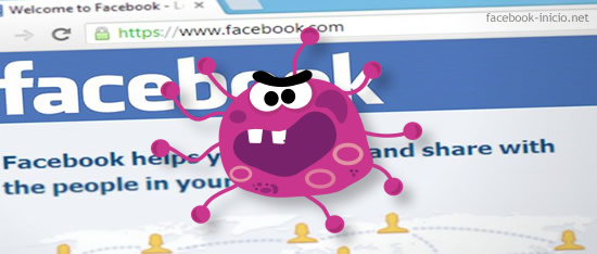 virus que se propaga por Facebook
