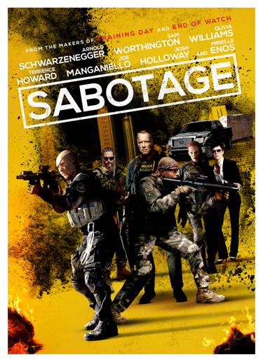 Xem Phim Nhiệm Vụ Cuối Cùng - Sabotage HD Vietsub mien phi - Poster Full HD