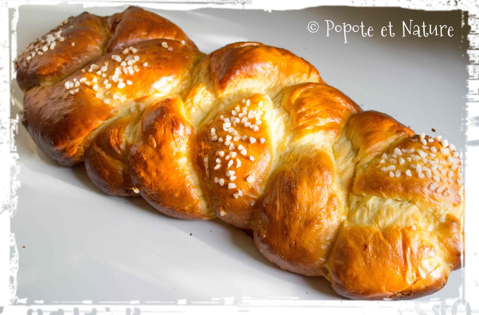 Popote et Nature Une belle brioche inratable à la mie fine et au