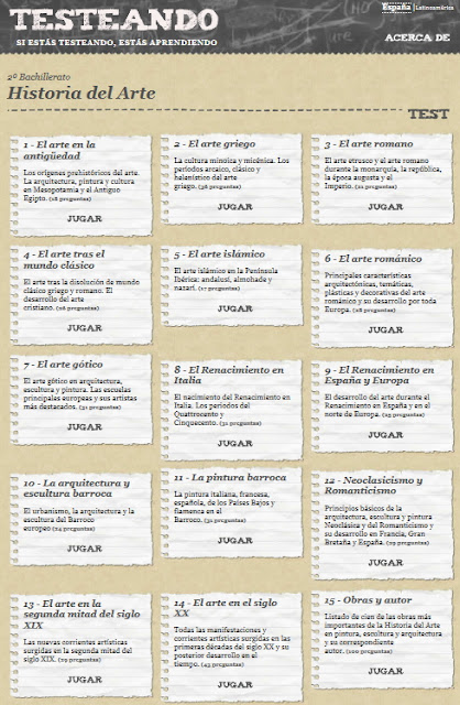 Testeando Historiarte y... más: TESTEANDO