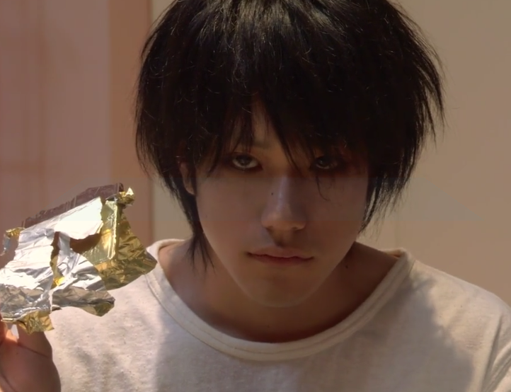 aRni_kuDhet Kenichi matsuyama as L.Lawliet at Death Note
