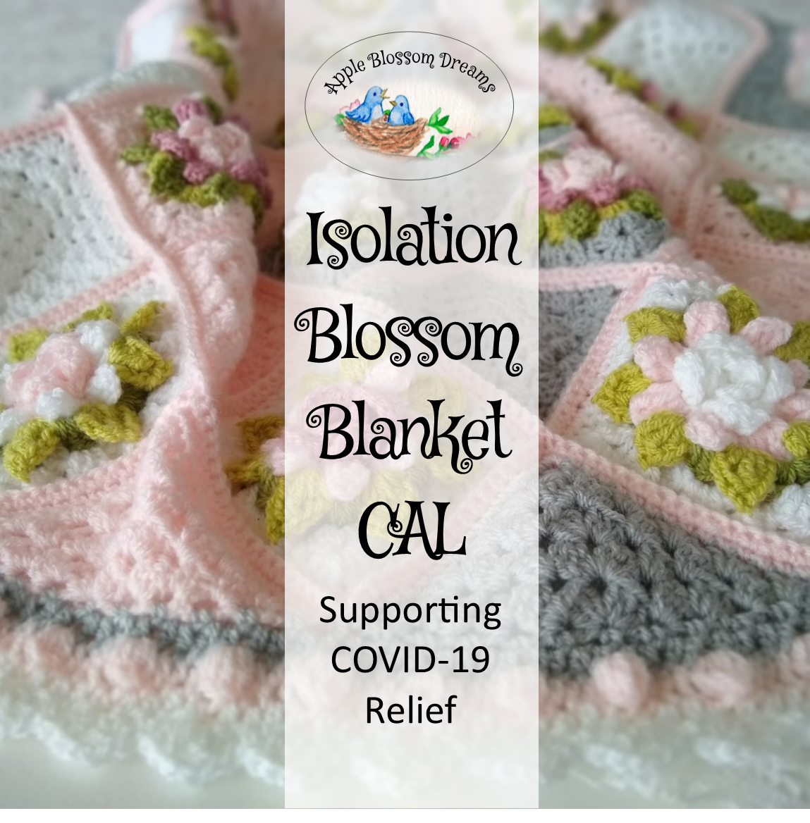 Isolation Blossom Blanket Crochet-A-Long