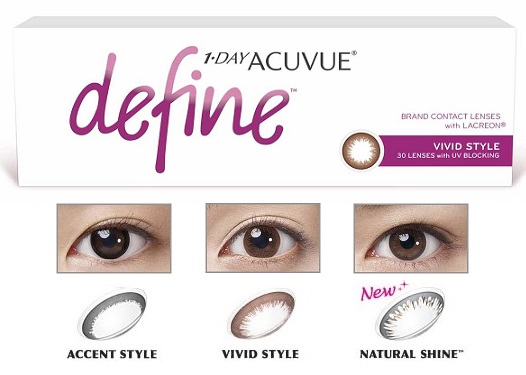Contact Lens Review : 1 Day Acuvue Define - Natural Shine (Acuvue)