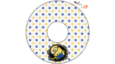 Minions, the Movie: Free Printable Candy Bar Labels. Minions, the Movie CD Label.