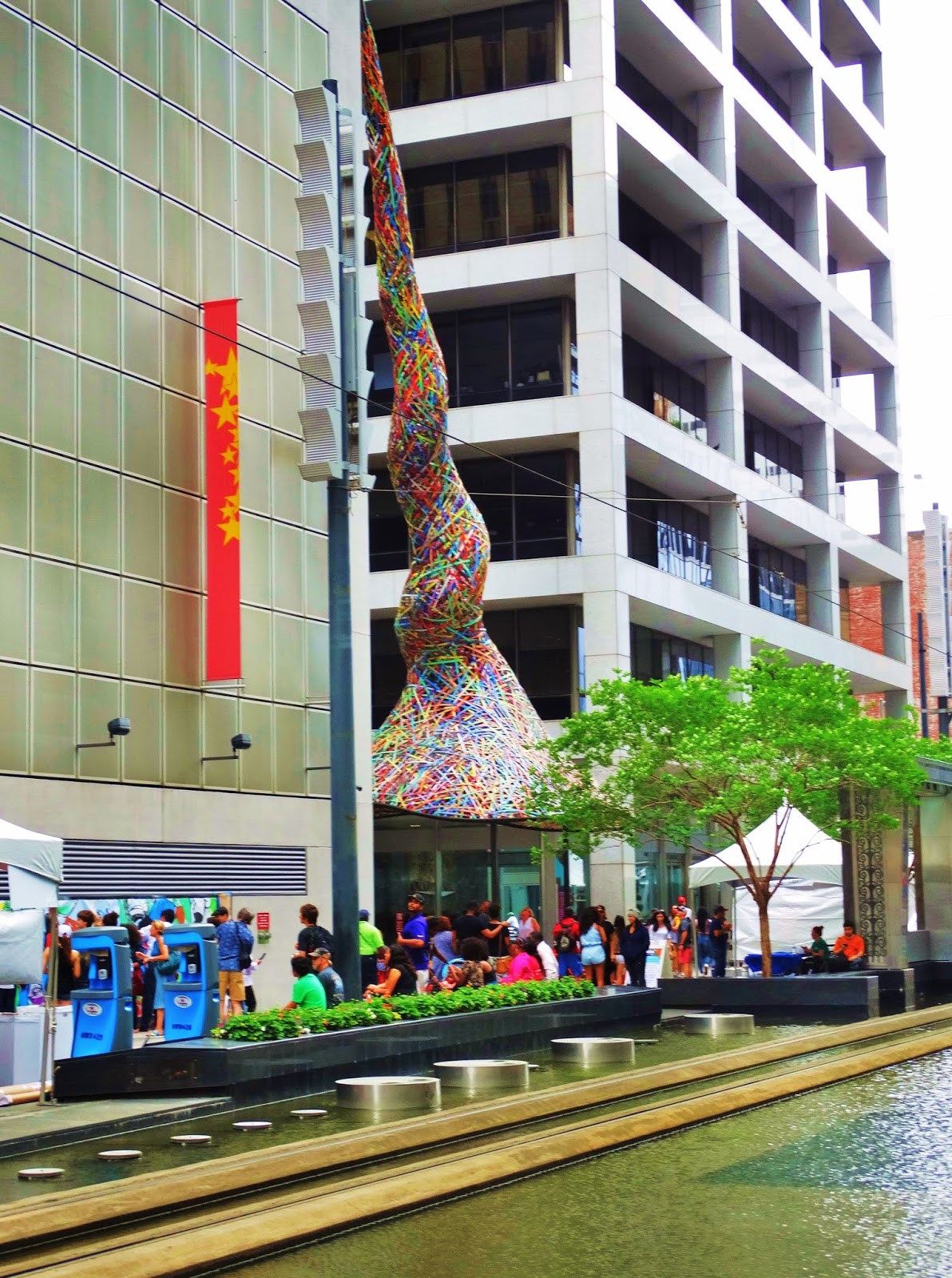 Houston in Pics Fountains & water features in Downtown Houston