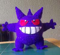 PATRON GENGAR (POKEMON) AMIGURUMI 2114