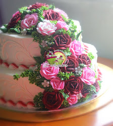 maroon cake pink cakes