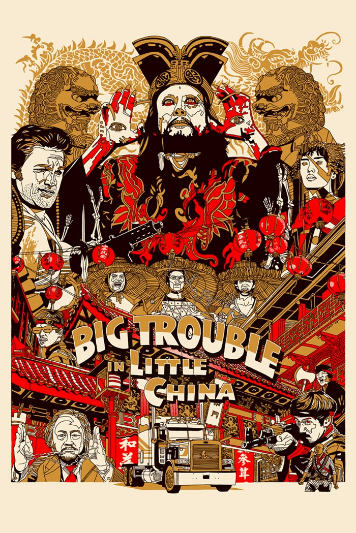 MondoCon 2014 Exclusive Big Trouble in Little China #1 Variant Cover by Tyler Stout