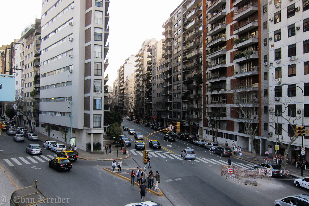 Postcards from Palermo, Buenos Aires, Argentina: Recoleta Street