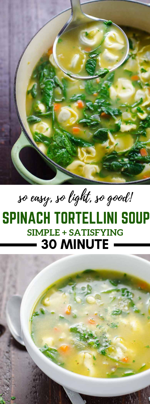 Spinach Tortellini Soup: An Easy Tortellini Soup Recipe