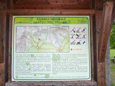 Informational Signs from the Riserva Naturale Ciciu del Villar