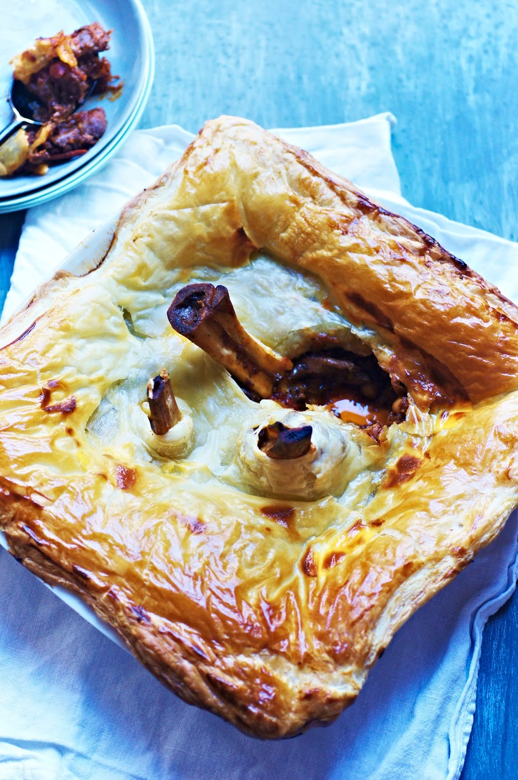 The Other Crumb Pie pie pie..... A perfect Moroccan Lamb Shank Pie For