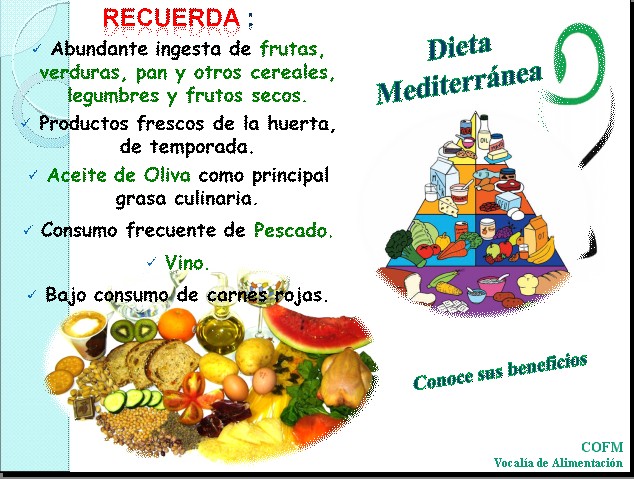 Que es la dieta mediterranea y en que consiste