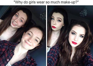 Why Do Girls Wear So Much Make Up