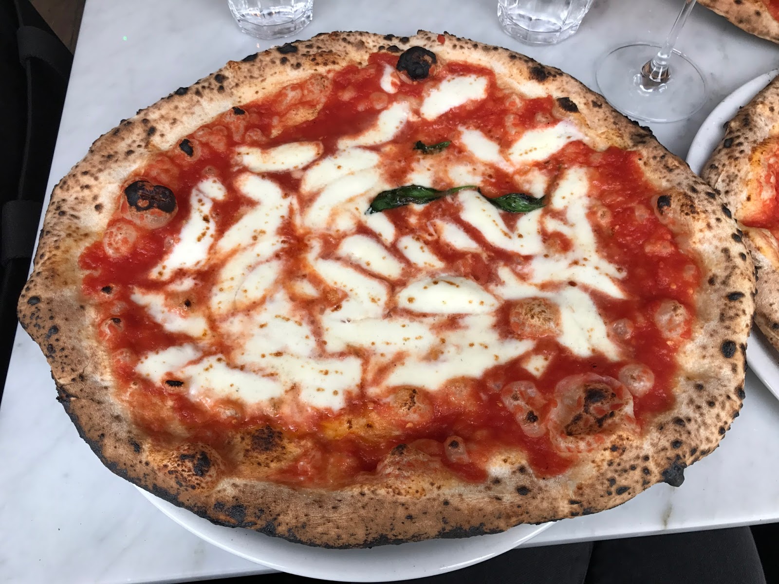 Double Skinny Macchiato At L'Antica Pizzeria Da Michele, a Slice of