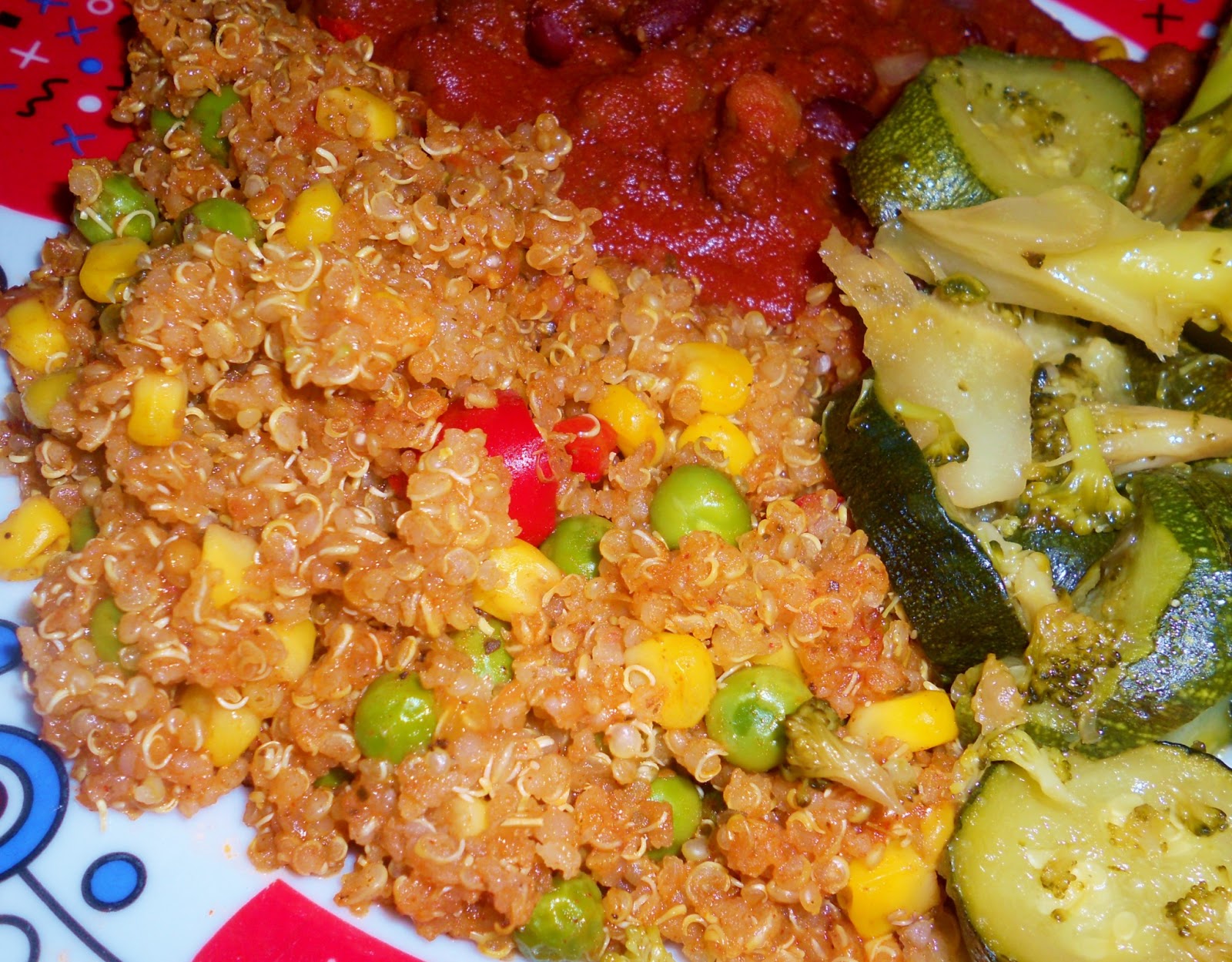 Quinoa Pilaff vegan, gluten free