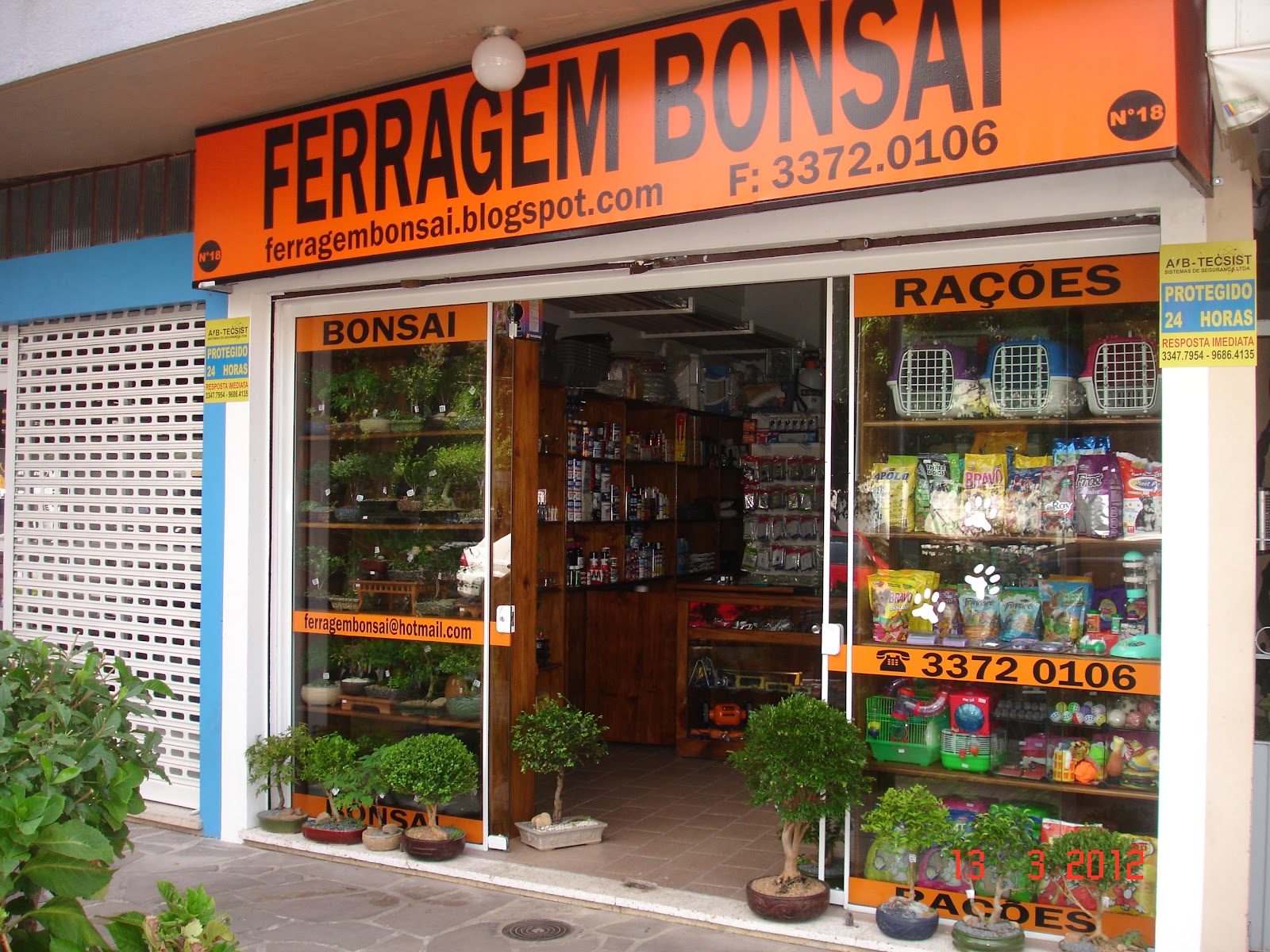 FERRAGEM BONSAI, ANTIGA OFICINA DE BONSAI, VENDA DE BONSAI, MANUTENÇÃO E ESTADIA