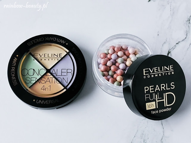 Puder wyrównujący koloryt w perełkach Pearls Full HD CC eveline-pearls-full-hd-cc-concealer-sensation-blog-opinie-korektor-perelki