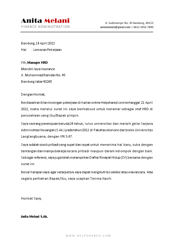 contoh-surat-lamaran-kerja-1 Contoh Surat Lamaran Kerja 1