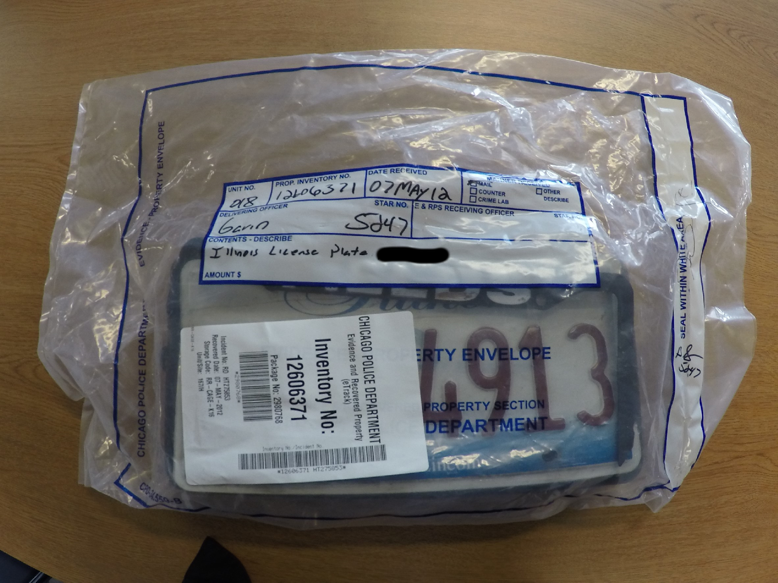 My Bike Advocate Hit & Run Driver Leaves License Plate Behind, Pays In