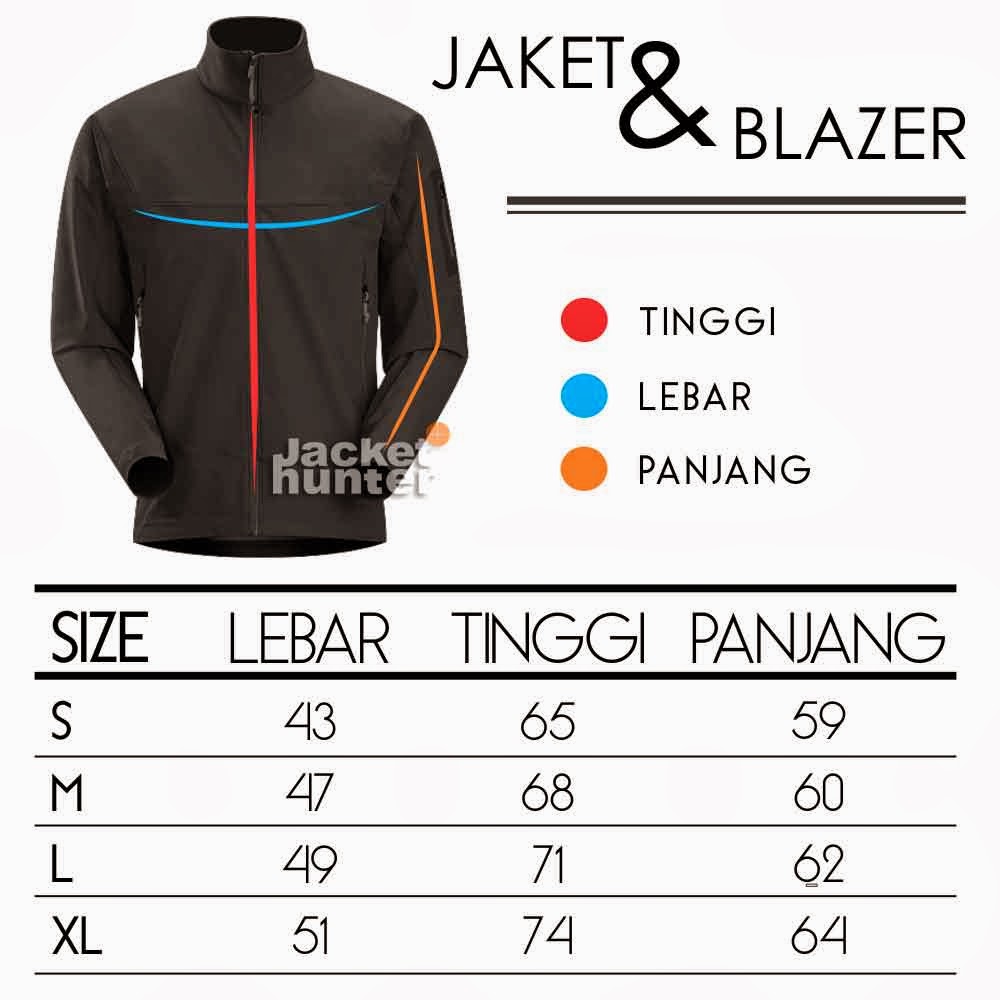 Size Chart Jacket Hunter